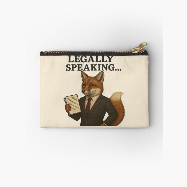 Item preview, Fox Lawyer – Legally Speaking designed and sold by MiLaKK.