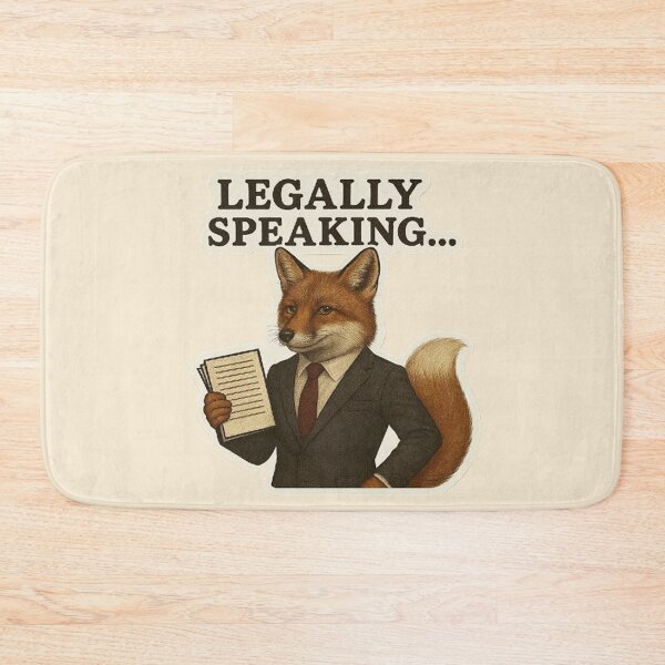 Item preview, Fox Lawyer – Legally Speaking designed and sold by MiLaKK.