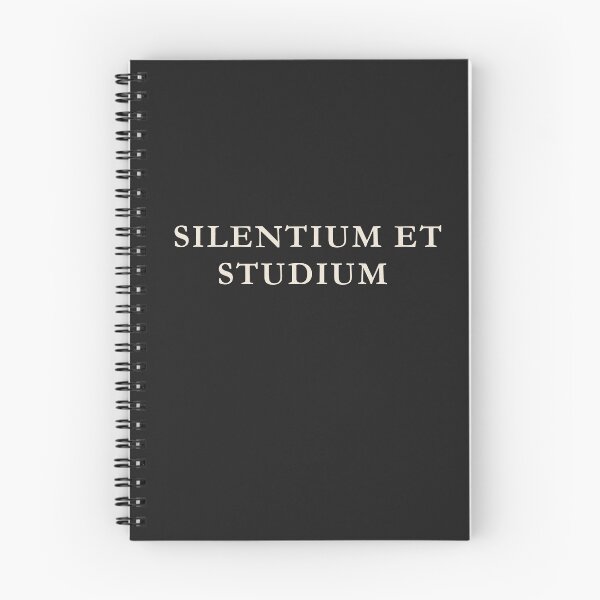 Artikelvorschau, Silentium et Studium Latin Academic Dark Academia Design entworfen und verkauft von semenol.