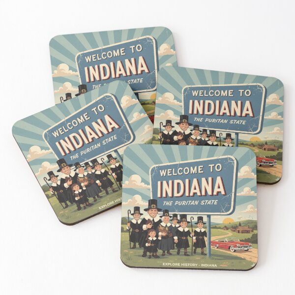 Item preview, Welcome to Indiana The Puritan State designed and sold by ArtofDissent.