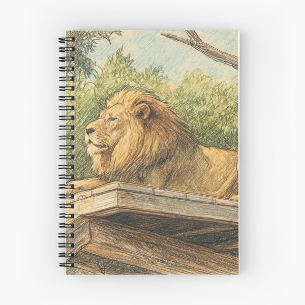 Aperçu de l'œuvre Lion qui veille créée et vendue par Juzzy72.