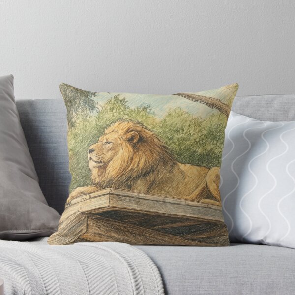 Aperçu de l'œuvre Lion qui veille créée et vendue par Juzzy72.