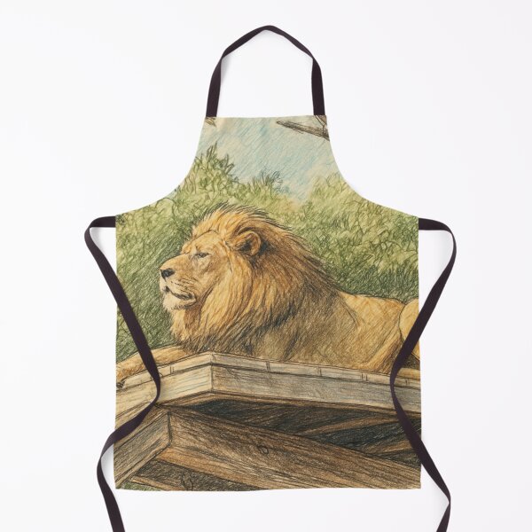 Item preview, Lion Watching out  designed and sold by Juzzy72.