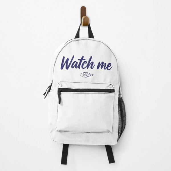 Item preview, Watch Me Motivational Quote Eye Arrow Typography Design designed and sold by ELmestka.