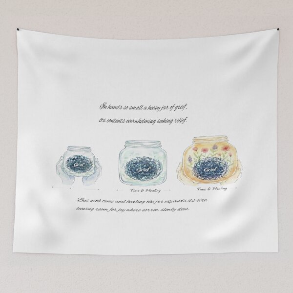 Item preview, The Expanding Vessel: A Journey Through Grief & Joy designed and sold by CreativeAsnPear.