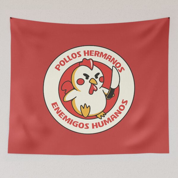 Item preview, Pollos Hermanos Enemigos Humanos by Tobe Fonseca designed and sold by Tobe Fonseca®.