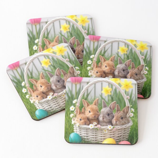 Item preview, Bunnies in an Easter Basket designed and sold by Maria Dryfhout.