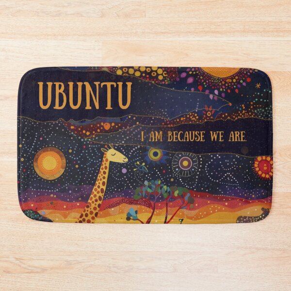 Item preview, Ubuntu I am because we are - Cute Giraffe designed and sold by Thunderg1rl.