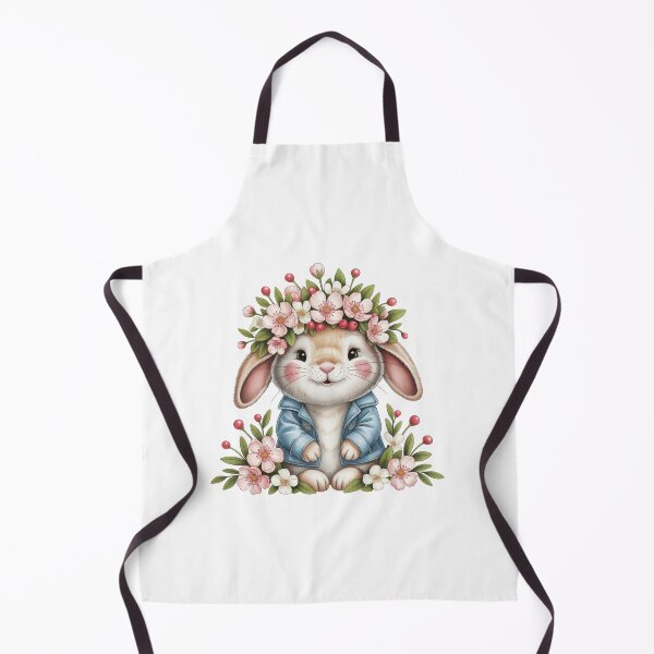 Item preview, Bunny with Floral Crown designed and sold by jkrphoto.