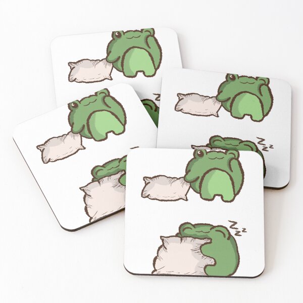 Item preview, sleepy frog  designed and sold by TheHermitCrab.