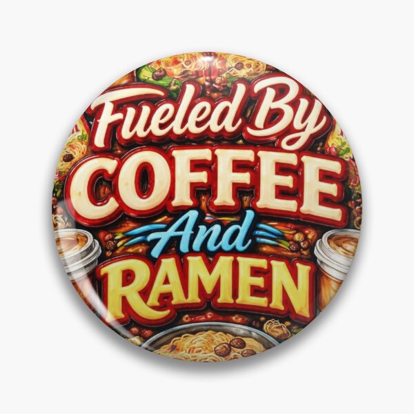 Aperçu de l'œuvre Université «alimentée par le café et les ramen» créée et vendue par VFWChuck.