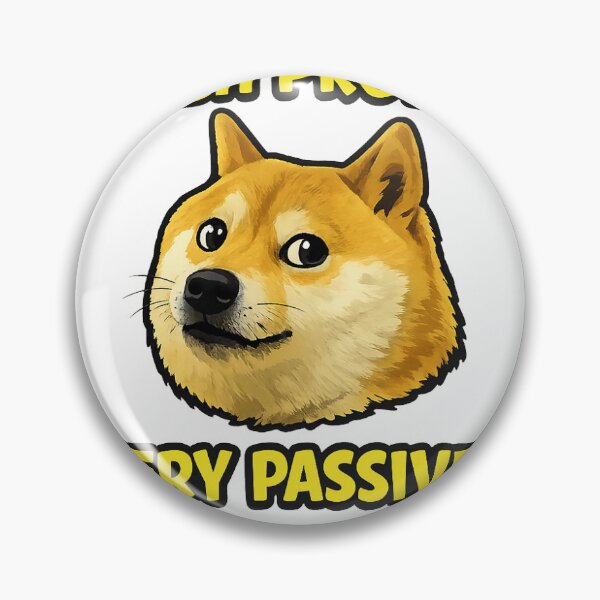 Item preview, Much Profit Very Passive Doge Meme designed and sold by MemeArt42069.