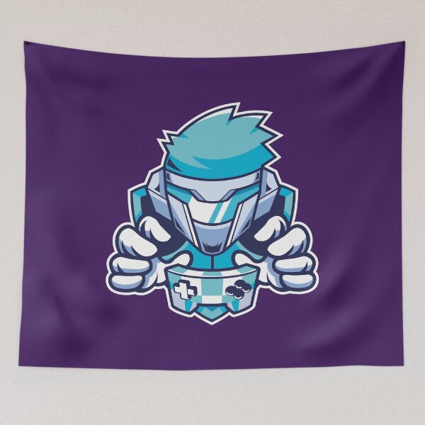 Item preview, Gamer Player Logo – Esports Gaming Emblem Design designed and sold by MerlinWear.