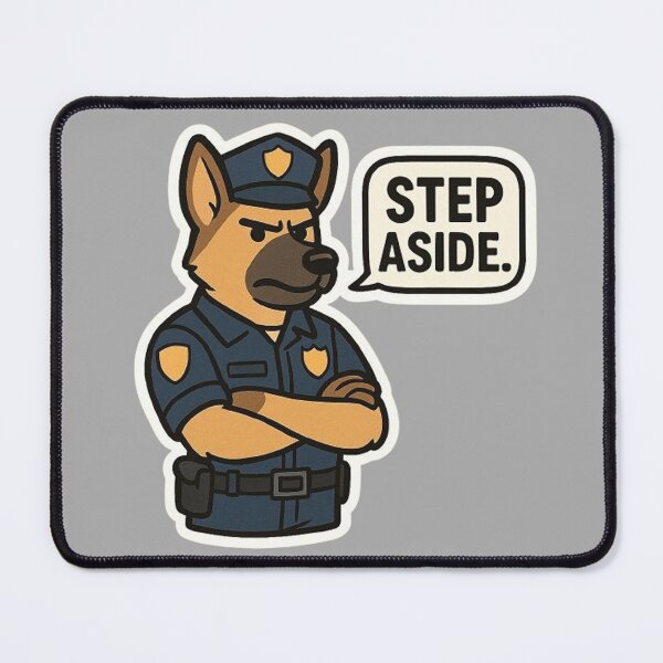 Item preview, Dog Police Officer designed and sold by MiLaKK.