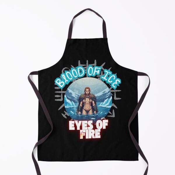 Item preview, Blood of Ice Eyes of Fire - Shieldmaiden Cold Plunge designed and sold by SlavicKemp.