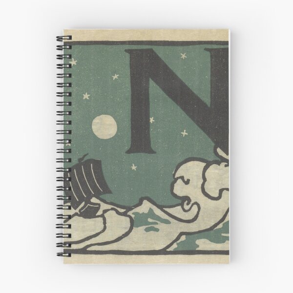 Item preview, N is for Night - Columbia University Teachers College designed and sold by HiddenWalnuts.