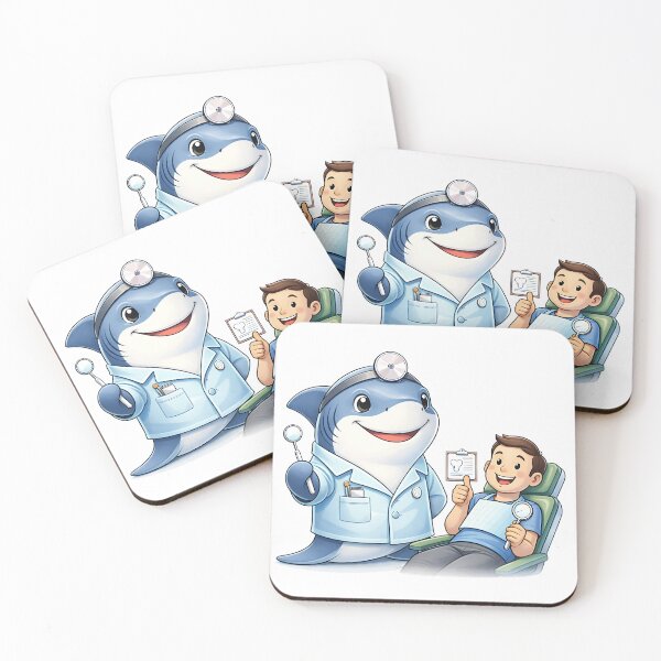 Item preview, Cute Shark Dentist Shirt – Dentist Gift Dental Hygienist Pediatric Dentist Animal Tee designed and sold by Digital Culture Studio.