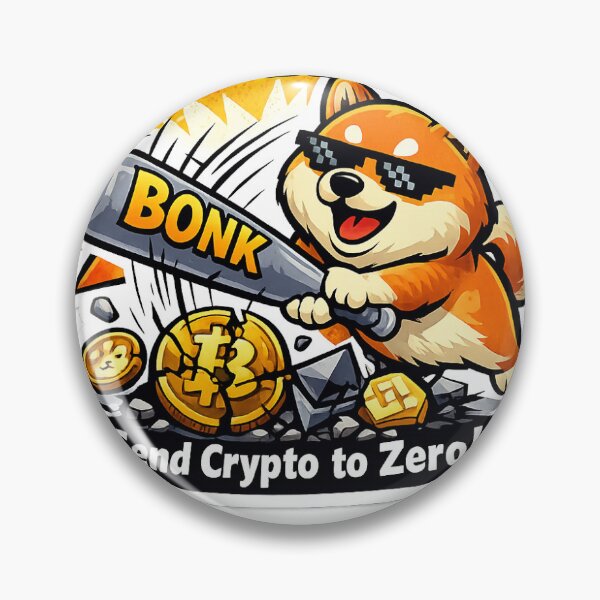 Item preview, Bonk Crypto Meme designed and sold by MemeArt42069.