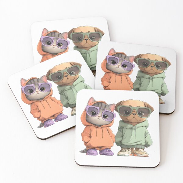 Item preview, Cute duo designed and sold by Retro Whimsy.