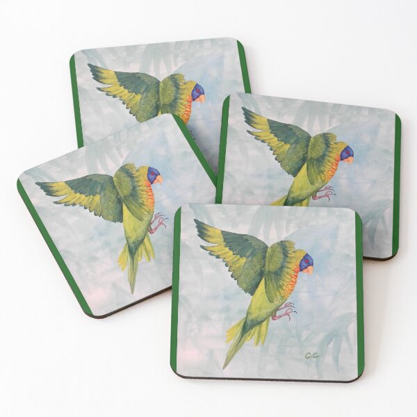 Item preview, An Australian Rainbow Lorikeet in flight designed and sold by Garry Greenwood.