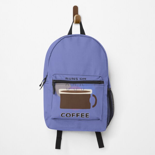 Item preview, Runs on Coffee Funny Minimal Typography Design designed and sold by Guanelfi Studio.