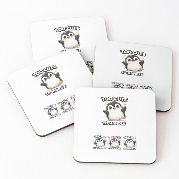 Item preview, Pudgy Penguins Meme “Too Cute to Handle” designed and sold by MemeArt42069.