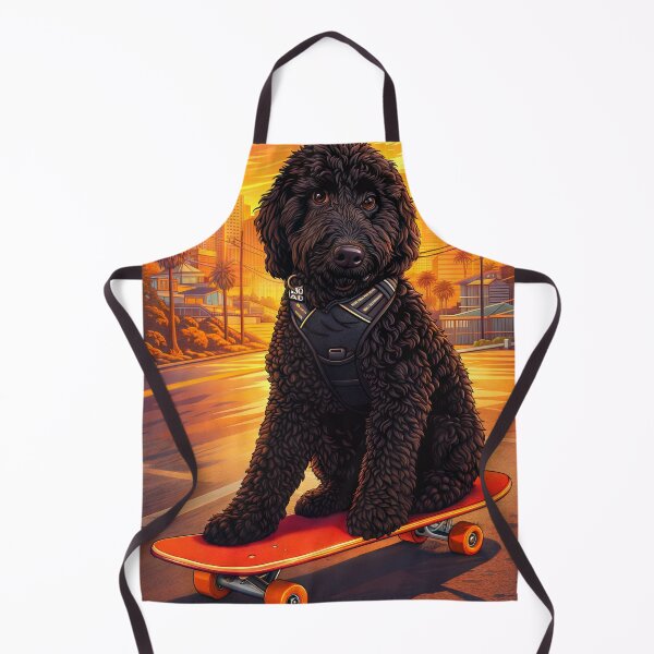 Artikelvorschau, Schwarzer Labradoodle entworfen und verkauft von VelvetRoom.