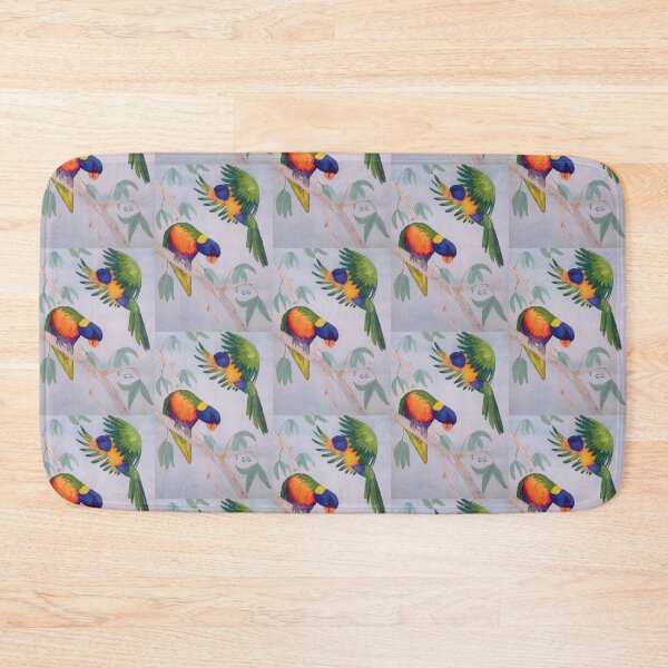 Item preview, A Pair of Australian Rainbow Lorikeets designed and sold by Garry Greenwood.