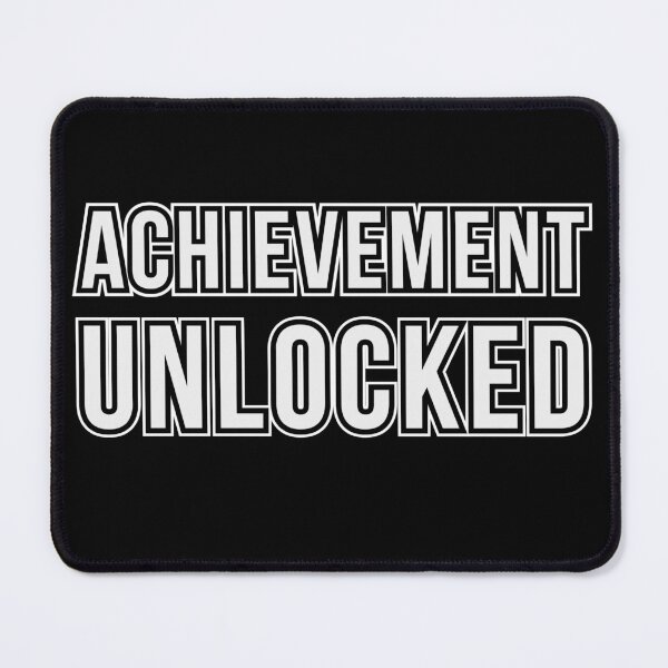 Item preview, Achievement Unlocked – Bold Gamer Typography designed and sold by MoonSoul Studio.