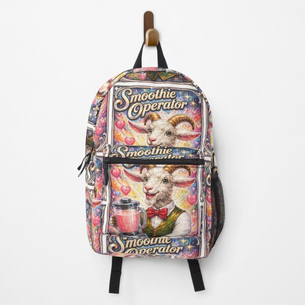 Item preview, Goat With Smoothies Humor Smoothie Operator designed and sold by VFWChuck.