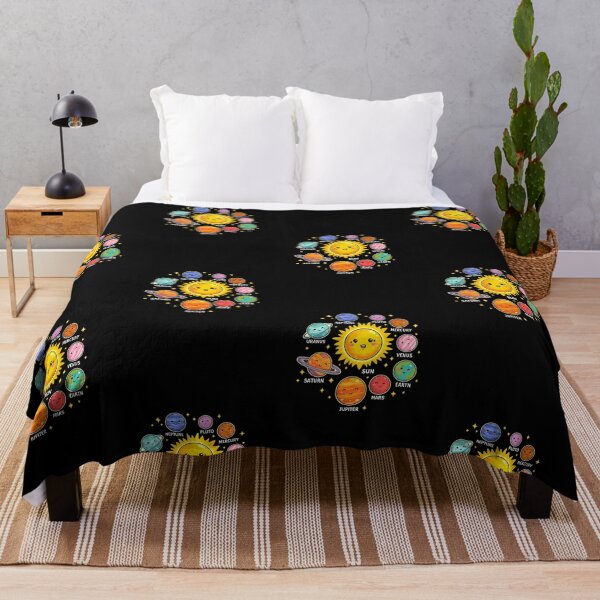 Item preview, Cute Solar System Planets Cartoon Space Design designed and sold by AmazingViews.