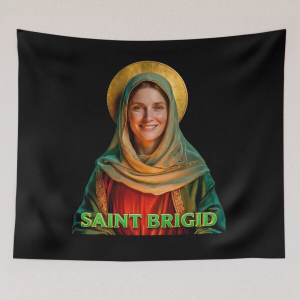 Item preview, Saint Brigid is the patroness saint of Ireland held a unique position in the early Irish church designed and sold by OliDesigns.