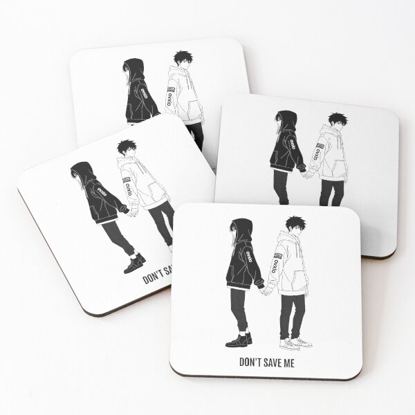 Item preview, Don't Save Me - Anime Streetwear Emotional Resilience Art designed and sold by OVXIO.