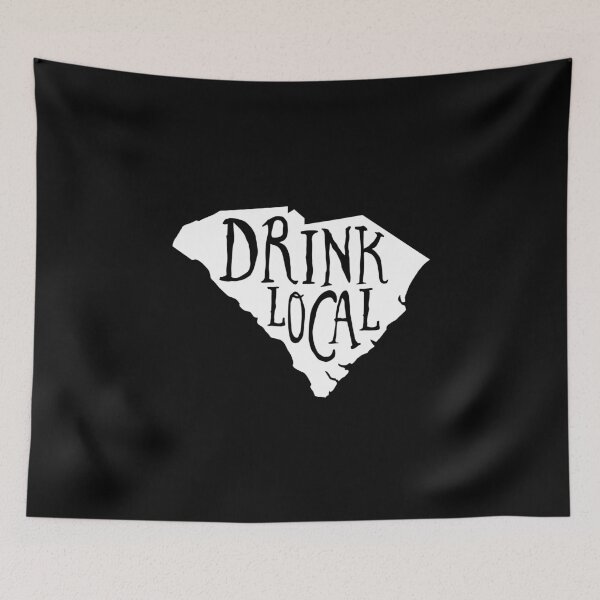 Item preview, Drink Local South Carolina State Outline Craft Beer designed and sold by graf1k.