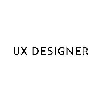 Artwork thumbnail, UX Designer (Inverted) by developer-gifts
