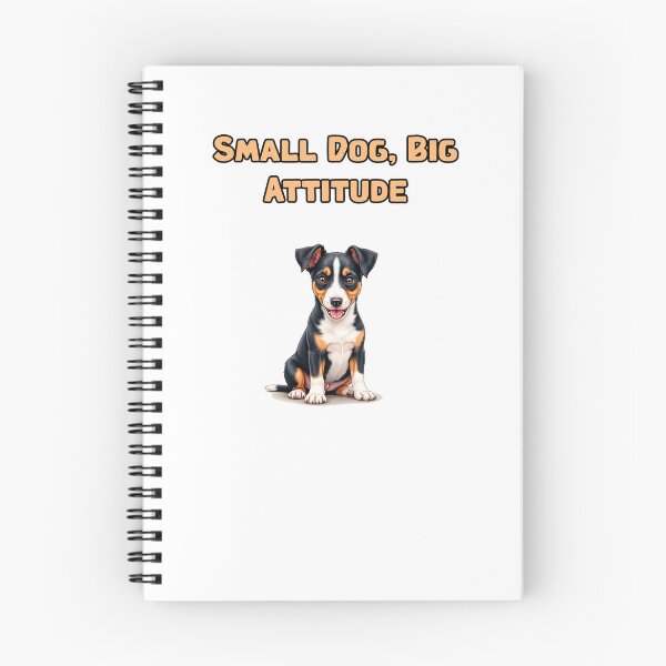 Item preview, Small Dog, Big Attitude designed and sold by NatureUnleashed.