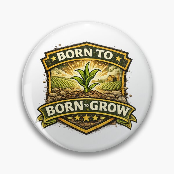Item preview, Born to Grow designed and sold by Throwing-Corn.