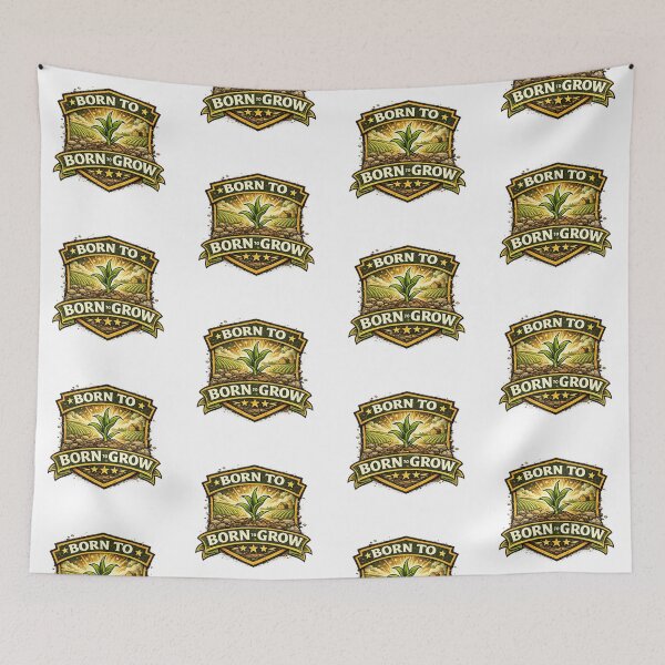 Item preview, Born to Grow designed and sold by Throwing-Corn.