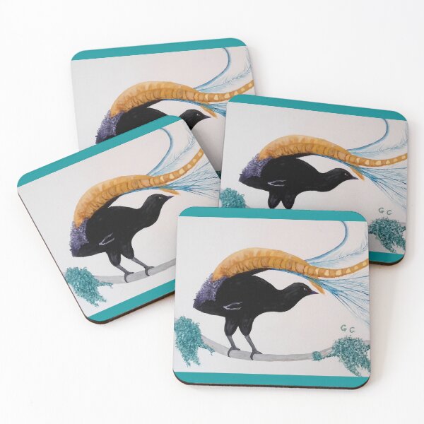Item preview, Australian Lyre Bird painting  designed and sold by Garry Greenwood.