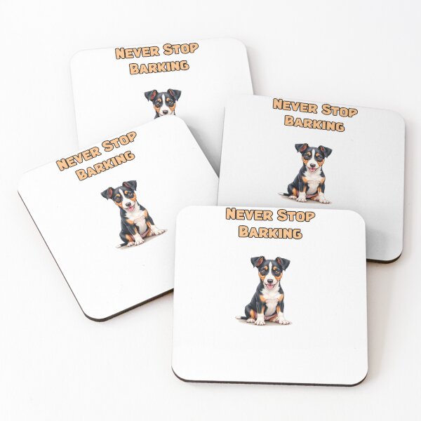 Item preview, Never Stop Barking designed and sold by NatureUnleashed.