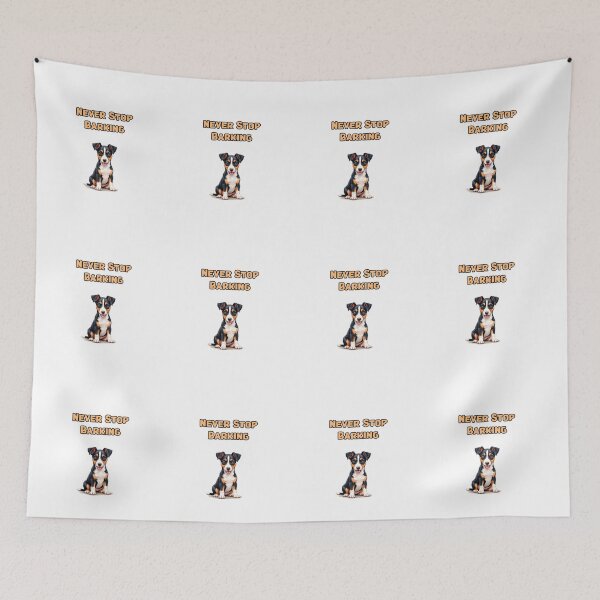 Item preview, Never Stop Barking designed and sold by NatureUnleashed.