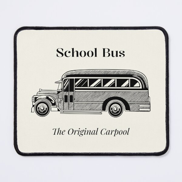 Item preview, School Bus The Original Carpool designed and sold by Sachie's Studio.
