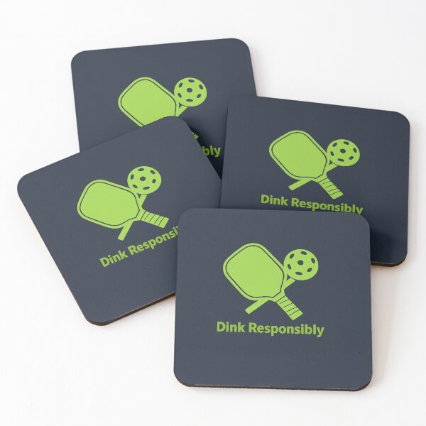 Item preview, Dink Responsibly Funny Pickleball Player designed and sold by xmoudx.