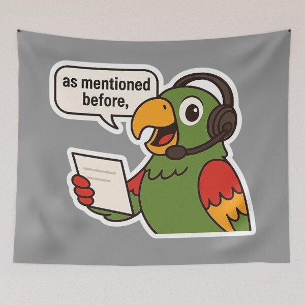 Item preview, Parrot Call Center designed and sold by MiLaKK.