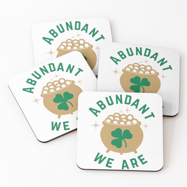 Item preview, Abundant We Are – Lucky Shamrock Gold Coins St. Patrick’s Day 2026 designed and sold by PhokaPhokich.