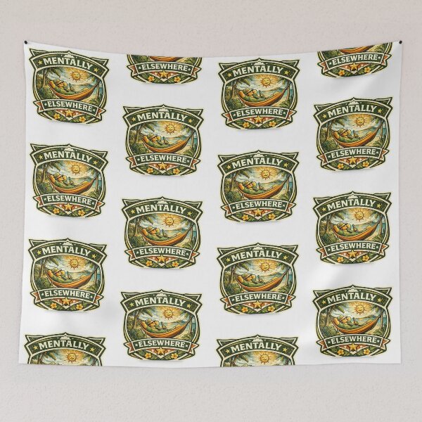 Item preview, Mentally Elsewhere designed and sold by Throwing-Corn.