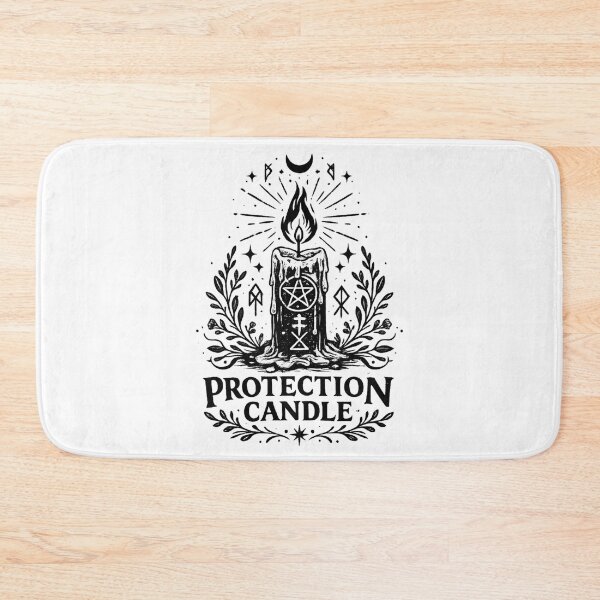 Item preview, Protection Candle – Gothic Occult Ritual designed and sold by SidTastic .