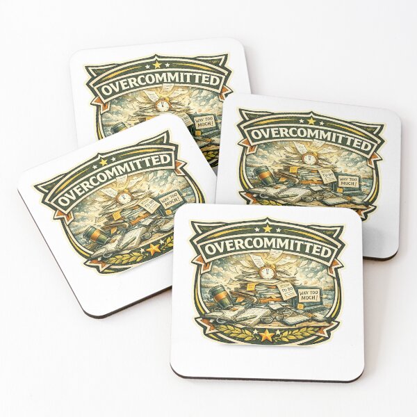 Item preview, Overcommitted designed and sold by Throwing-Corn.
