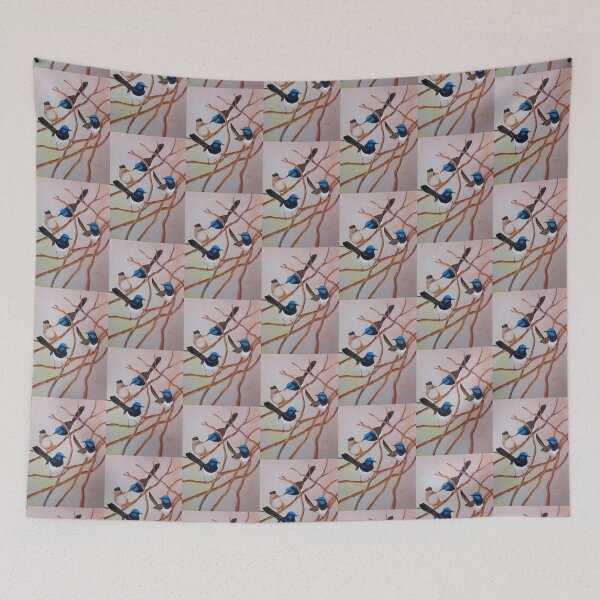 Item preview, Australian Blue Wrens designed and sold by Garry Greenwood.