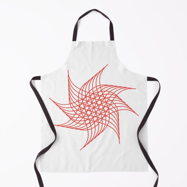 Item preview, Red Geometric Star Mandala Pattern designed and sold by imranatoz.